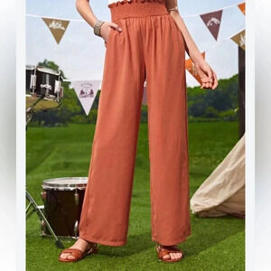 Forever 21 wide leg size small elastic waist